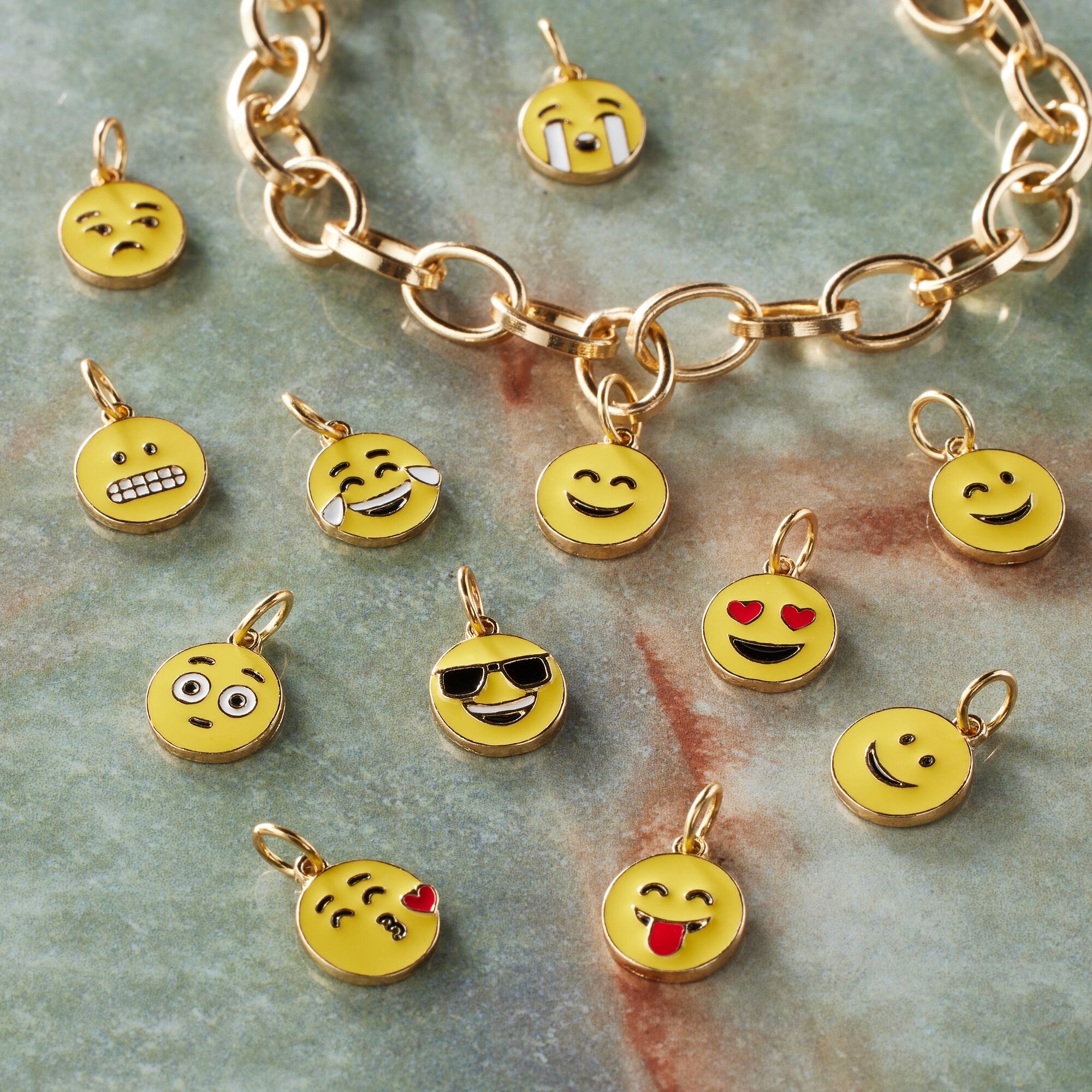Enamel Emojis Charm Mix by Bead Landing™